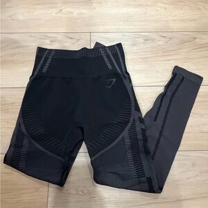 Gymshark Black and Gray Leggings